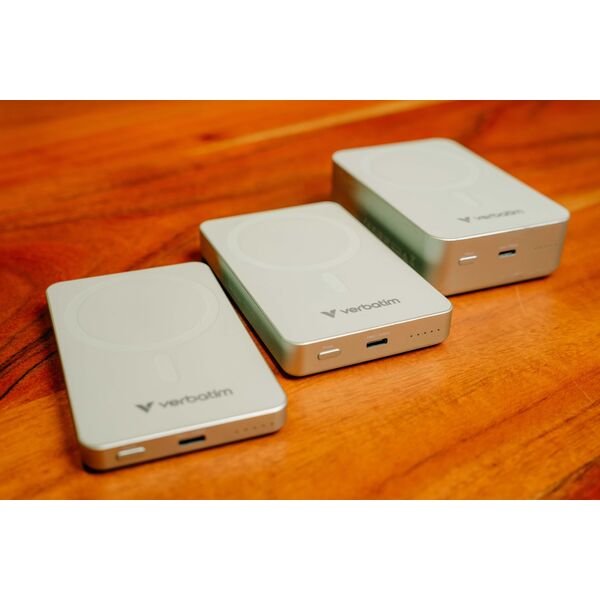 Verbatim Essential Power Bank μαγνητική ασύρματη 10000mAh πράσινο 32228