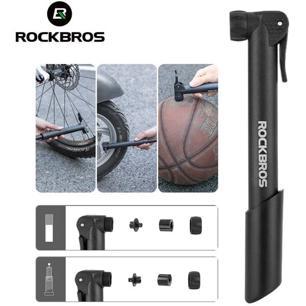 Τρόμπα ποδηλάτου RockBros 42520001001 - μαύρη