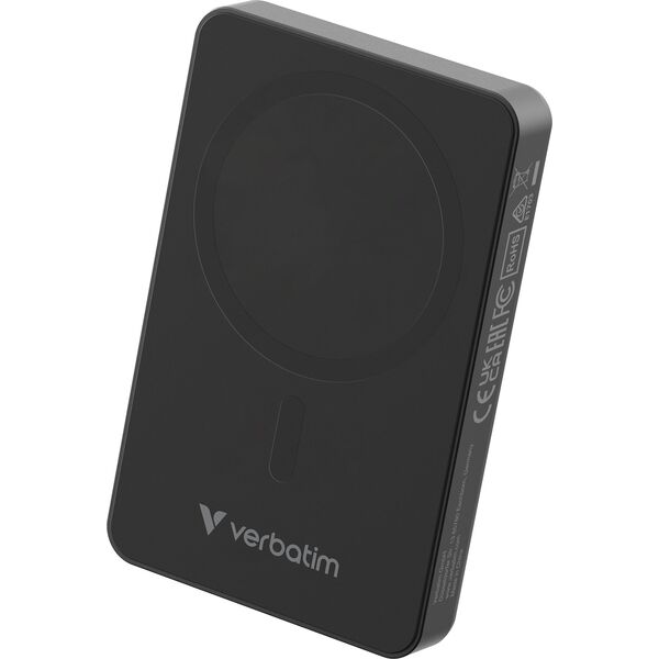 Verbatim Essential Power Bank μαγνητικός ασύρματος 10000mAh μαύρο 32227