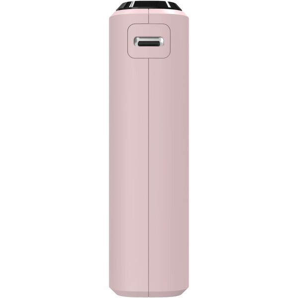 Φορητός φορτιστής RealPower PB-10000C PD+ με 3xType-C, Ροζ