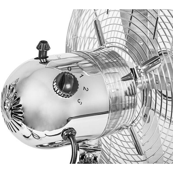 44-655# Ανεμιστήρας δαπέδου 16" 60w ασημί μεταλλικός