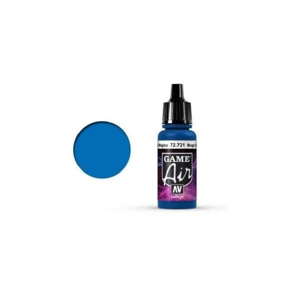 Vallejo 72.721, 17 ml, Μπλε, Ματ, Μπουκάλι