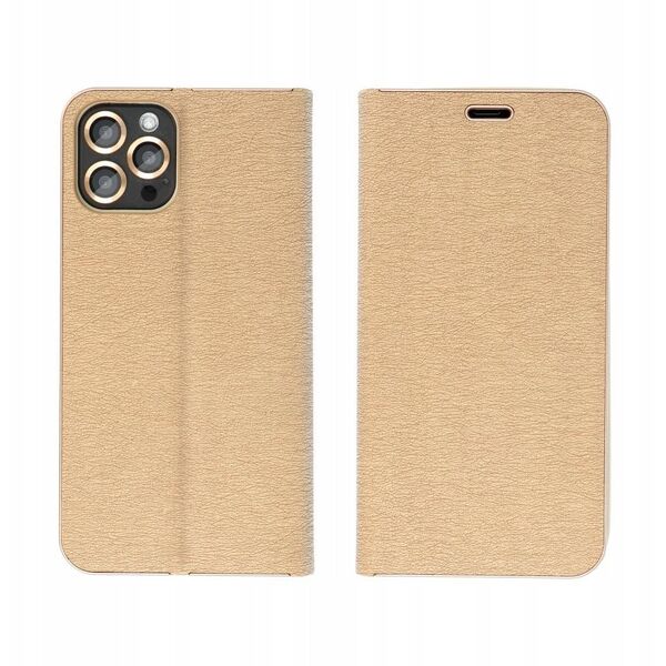 Θήκη LUNA Book Gold για XIAOMI Redmi 14C χρυσό