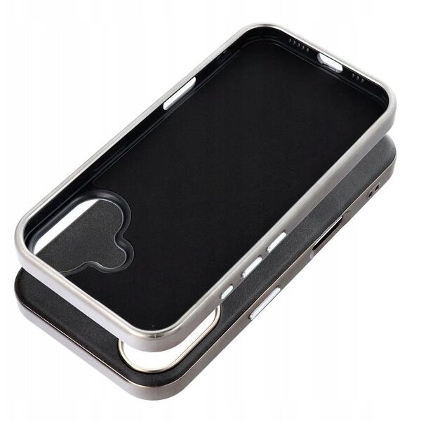 Θήκη GENTLEMAN MAG COVER συμβατή με MagSafe για IPHONE 16 PRO MAX μαύρο