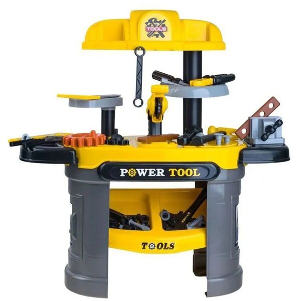 ΕΡΓΑΣΤΗΡΙΟ ΓΙΑ ΠΑΙΔΙΑ POWER TOOL ΚΙΤΡΙΝΟ