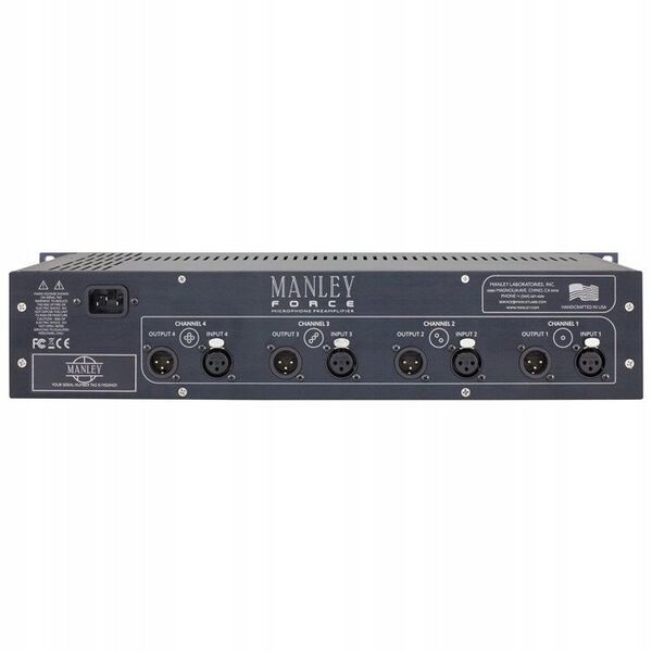 Manley FORCE - 4-kanałowy preamp mikrofonowy
