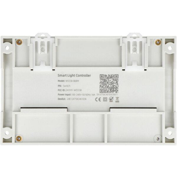 Milesight WS558 Διακόπτης Έξυπνος ελεγκτής φωτισμού με τεχνολογία LoraWan 8x παθητική έξοδος, μέγιστο συνολικό φορτίο 40A ή 10A ανά έξοδο για Smartcity και Smartbuilding