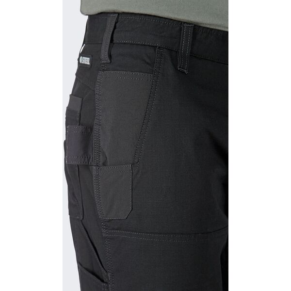 Εργατικά Παντελόνια Carhartt Rugged RipSto Μαύρο