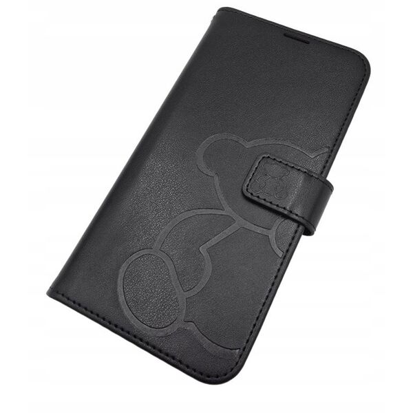 Θήκη MEZZO Book για SAMSUNG A16 5G teddy bear μαύρο