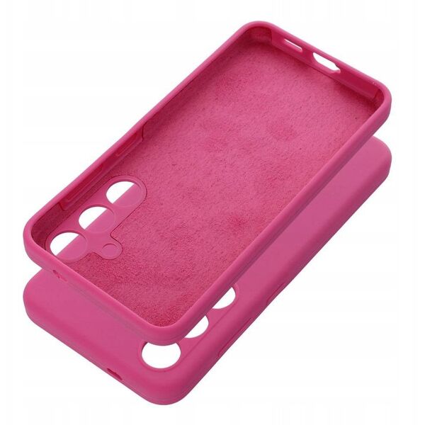 Θήκη SILICONE 2mm για MOTOROLA G55 5G ροζ