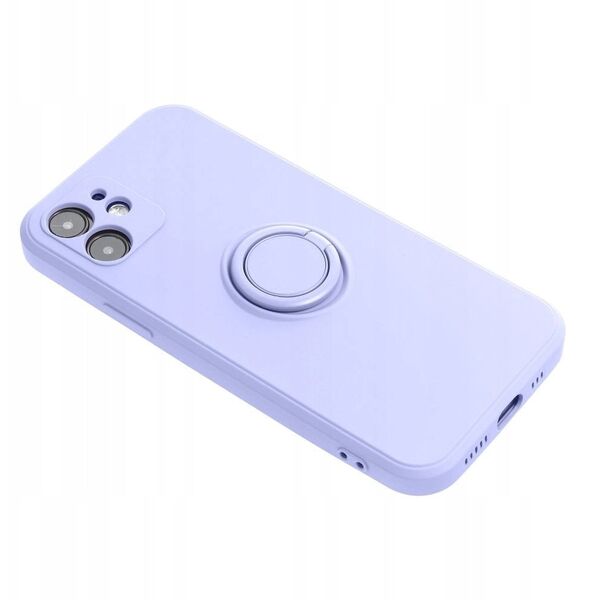 Θήκη SILICONE RING για SAMSUNG A36 5G μωβ