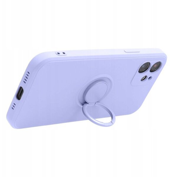 Θήκη SILICONE RING για SAMSUNG A36 5G μωβ