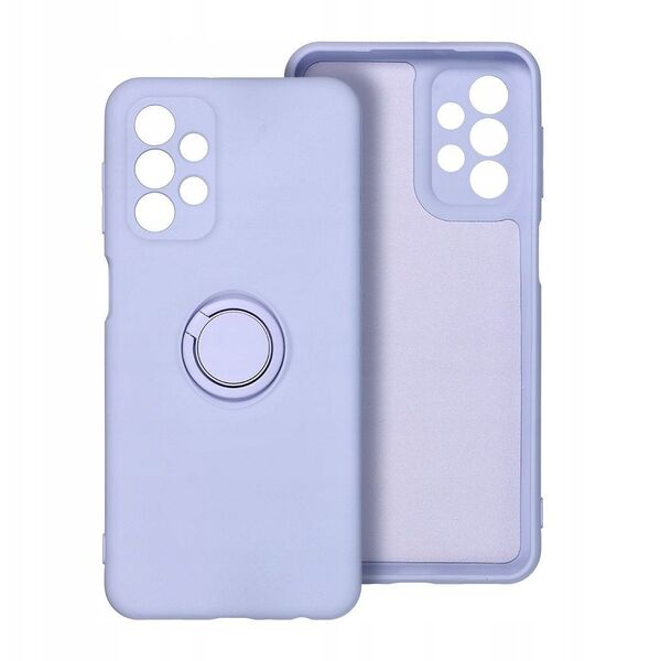 Θήκη SILICONE RING για SAMSUNG A36 5G μωβ