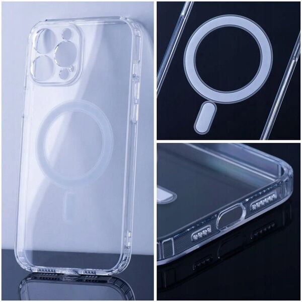 Διαφανής θήκη CLEAR MAG COVER συμβατή με MagSafe για SAMSUNG A36
