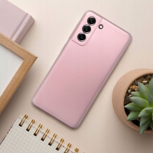 Θήκη METALLIC για SAMSUNG A36 5G ροζ