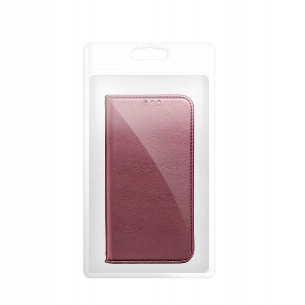 Kabura SMART MAGNETO για MOTOROLA EDGE 60 FUSION μπορντό