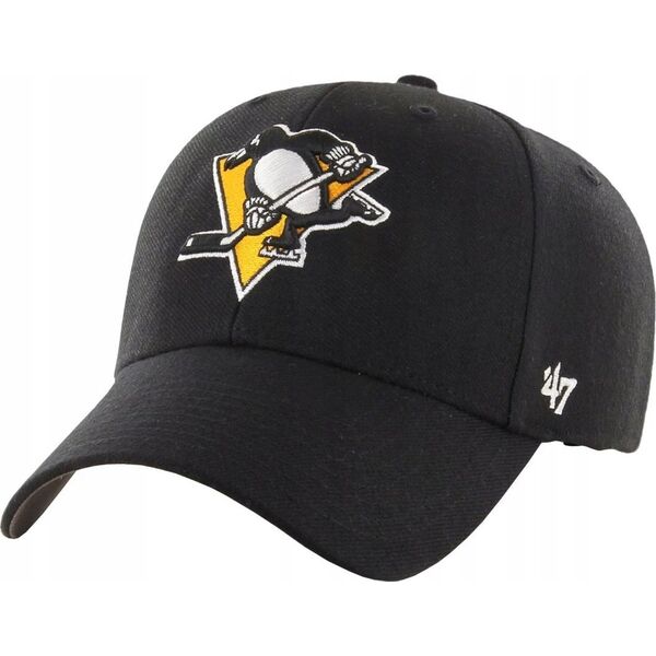 47 Brand 47 Brand NHL Pittsburgh Penguins MVP H-MVP15WBV-BKB Czarne One size