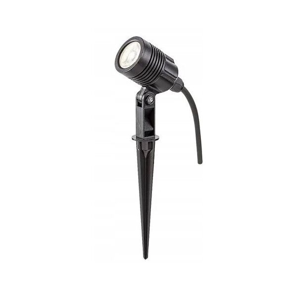 Rabalux Turda LED 7060 φωτιστικό δαπέδου κήπου IP65 1x3W μαύρο διαφανές