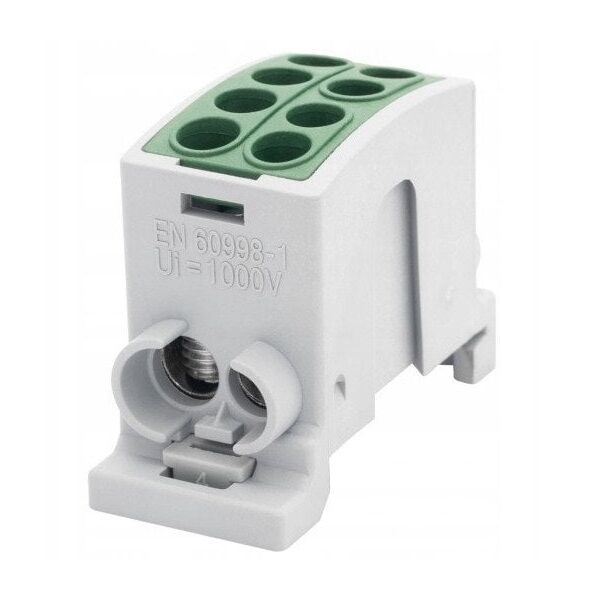 Σφιγκτήρας HLK F-ELEKTRO F2.0359 100A-2 (1x25,1x16 / 1x25,1x16) Al/Cu IP20 πράσινο
