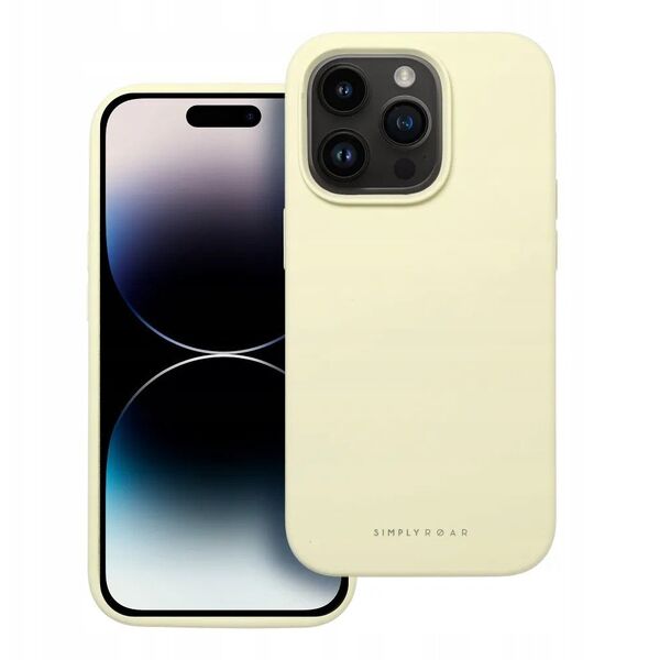 ROAR θήκη CLOUD SKIN για IPHONE 16e (SE 4 2025) Ανοιχτό κίτρινο