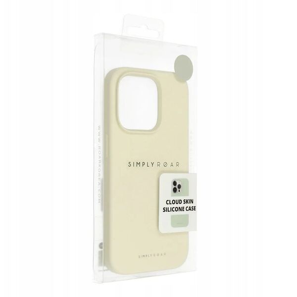 ROAR θήκη CLOUD SKIN για IPHONE 16e (SE 4 2025) Ανοιχτό κίτρινο