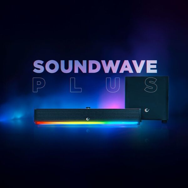 Rampage RM-1 SoundWave Plus gaming ηχείο TF, BT+USB+AUX, 64W soundbar