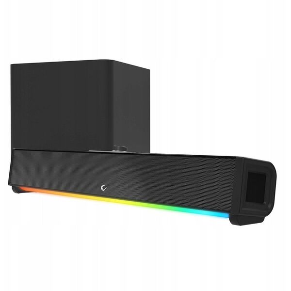 Rampage RM-1 SoundWave Plus gaming ηχείο TF, BT+USB+AUX, 64W soundbar