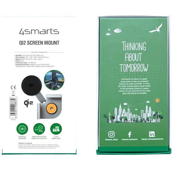 4smarts Qi2 Screen Mount