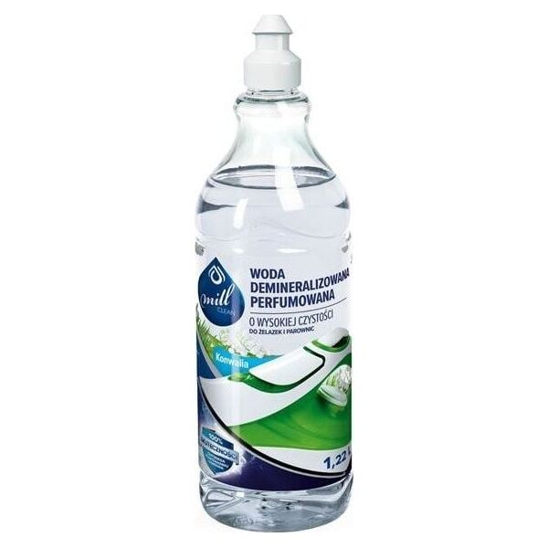 Mill MILL_Clean woda demineralizowana o wysokiej czystości do żelazek, parownic, nawilżaczy powietrza Konwalia 1,22l