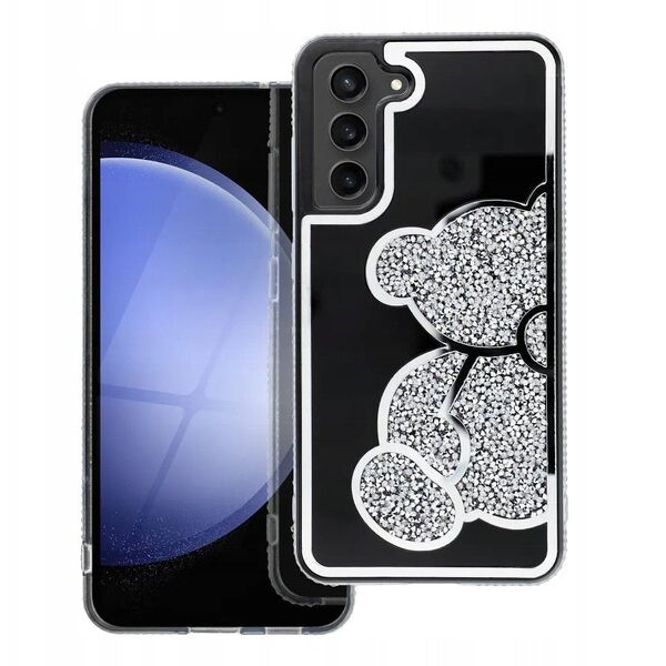 Θήκη TEDDY BEAR για SAMSUNG A36 5G ασημί