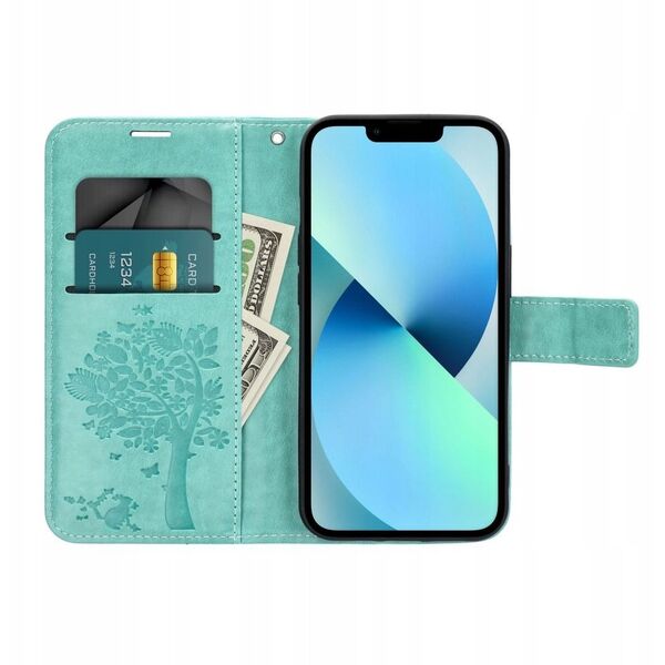 Θήκη βιβλίου MEZZO για SAMSUNG A36 5G πράσινο δέντρο