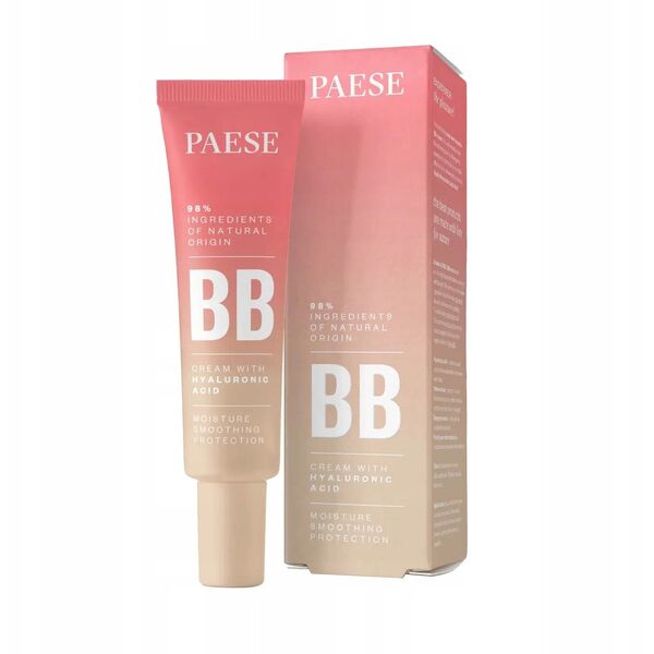 PAESE_BB Κρέμα με Υαλουρονικό Οξύ φυσική κρέμα BB με υαλουρονικό οξύ 2,5 Nude 30ml