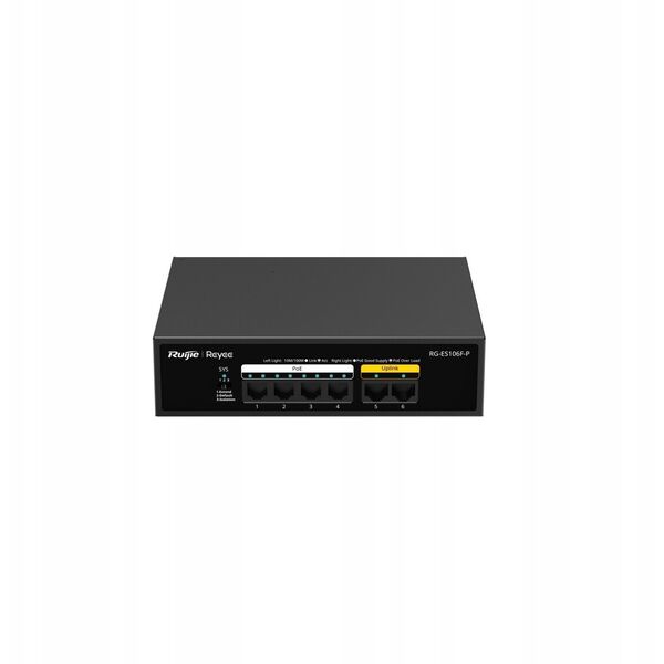 ΔΙΑΚΟΠΤΗΣ POE RG-ES106F-P 4-PORTOWY REYEE