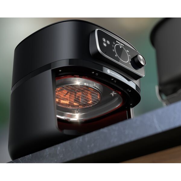Philips 7000 series HD9876/25 φριτέζα Μονή 8,3 l Αυτόνομη 2200 W Φριτέζα ζεστού αέρα Λευκό