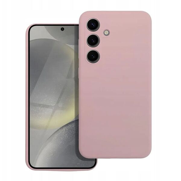 Θήκη ΣΙΛΙΚΟΝΗΣ 2mm για MOTOROLA G15 ροζ πούδρας