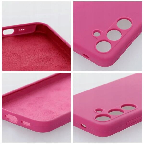Θήκη SILICONE 2mm για MOTOROLA G15 ροζ