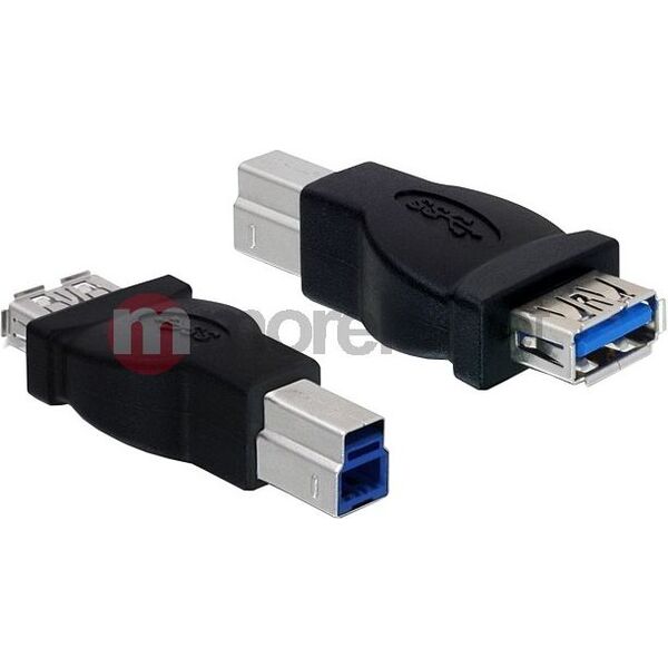 Adapter USB Delock USB - USB-B Czarny  (65179)