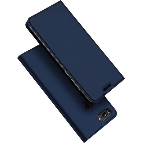 Dux Ducis skin leather SAMSUNG J4 2018 granatowe
