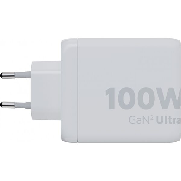 Ładowarka Xtorm Ładowarka cienna Ultra GaN2 100W 2xUSB-C PD,1xUSB-A QC 3.0 Biała