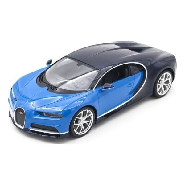 Rastar Bugatti Chiron niebieski RASTAR model 1:14 Zdalnie sterowane auto + Światła LED + Pilot 2,4 GHz