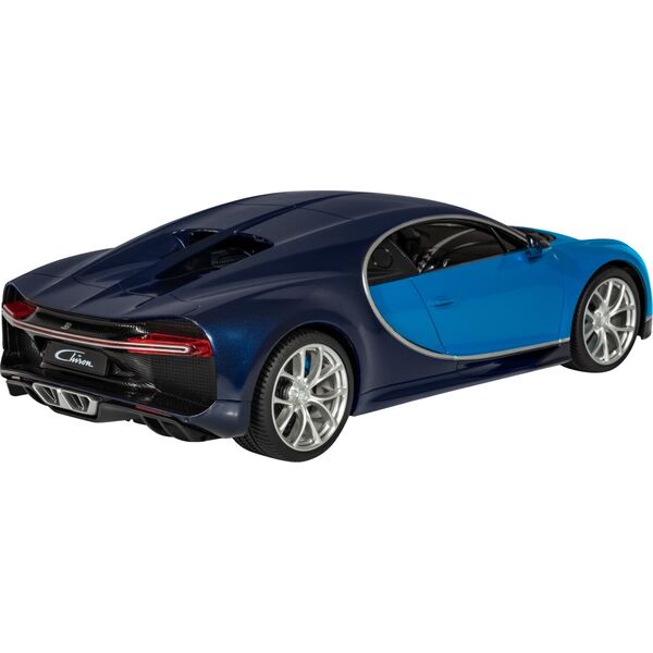 Rastar Bugatti Chiron niebieski RASTAR model 1:14 Zdalnie sterowane auto + Światła LED + Pilot 2,4 GHz
