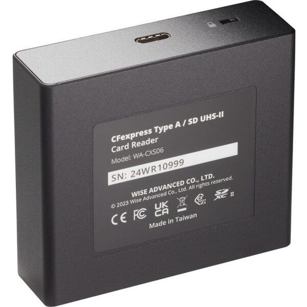 Αναγνώστης Καρτών Wise CFexpress Type A SD UHS-II WI-WA-CXS06
