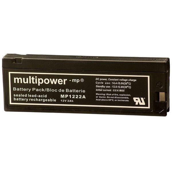 Ακουμολάτορ Multipower MP1222A 12V2000mAh PB