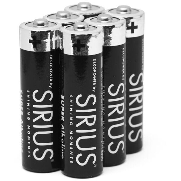 Sirius DecoPower AAA Μπαταρία - 6 τεμ