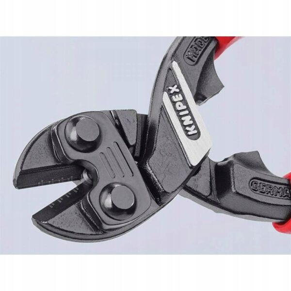 KNIPEX CoBolt, Κόφτης μπουλονιών, 5.2 mm, Χάλυβας χρωμίου-βαναδίου, Πλαστικό, Μπλε, Κόκκινο, 62 mm