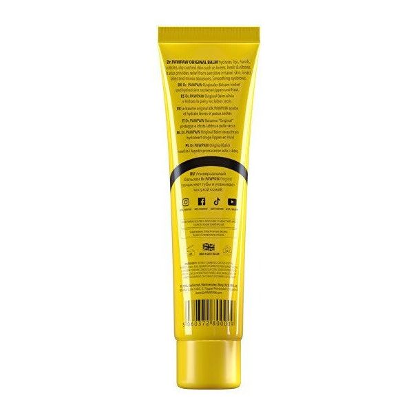 Πολυχρηστικό βάλσαμο χειλιών DR. PAWPAW, Original, 25 ml