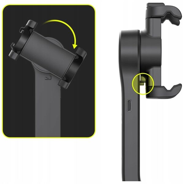 Selfie Stick Gimbal Araree Pod Gimbal 1X Τρίποδο μαύρο
