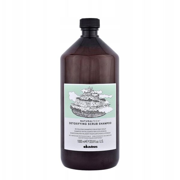 Davines, Natural Tech, Σαμπουάν Μαλλιών, Για Αποτοξίνωση, 1000 ml Για Γυναίκες