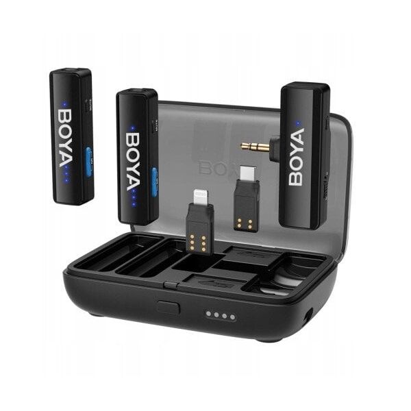 Boya BOYALINK V2.0 - 2.4G Μίνι Ασύρματο Μικρόφωνο για Κάμερα, Android, iOS συσκευές