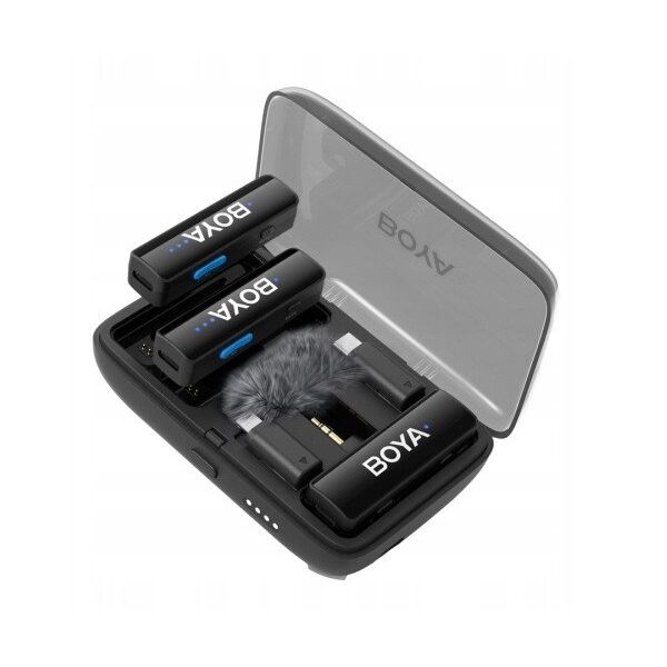 Boya BOYALINK V2.0 - 2.4G Μίνι Ασύρματο Μικρόφωνο για Κάμερα, Android, iOS συσκευές